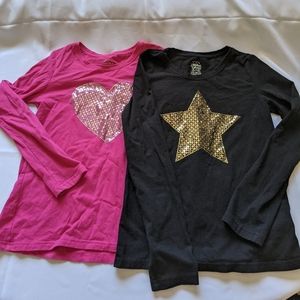 Girls long sleeve shirts